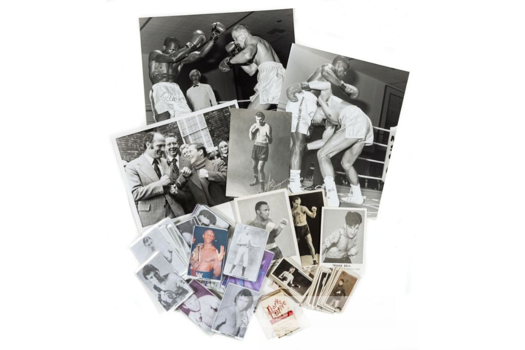 Collection of boxing memorabilia
