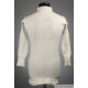 Peter Cranmer white No.13 England International match worn rugby shirt, 1936 - Image 2 of 2