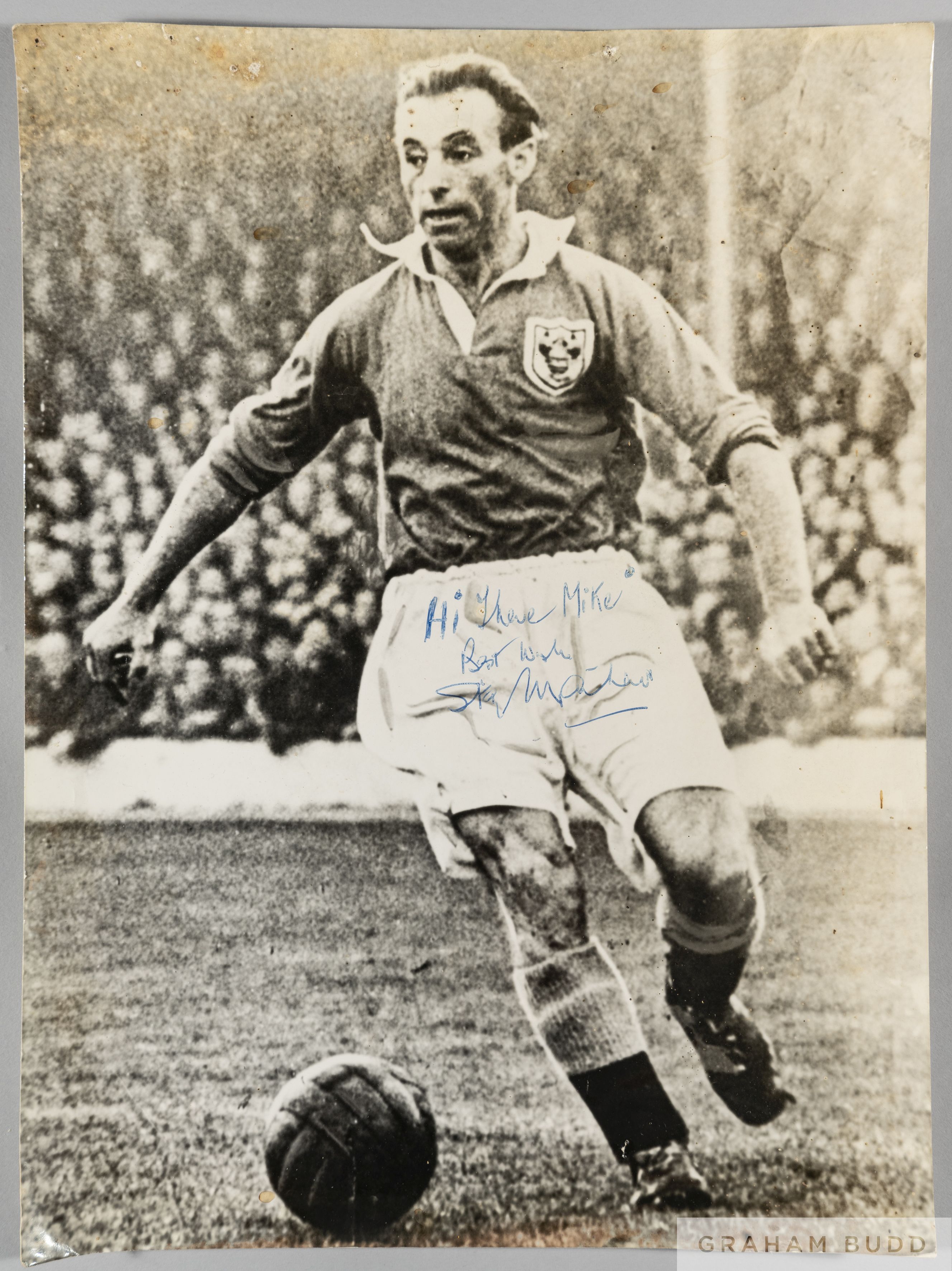 Collection of cricket and sporting memorabilia including a signed letter from Sir Don Bradman - Image 2 of 2