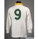 Piet Uys white and yellow No.9 South Africa International match worn rugby shirt - Image 2 of 2