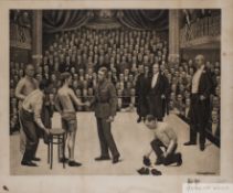 William Howard Robinson, The First Time Royalty Entered the Boxing Ring