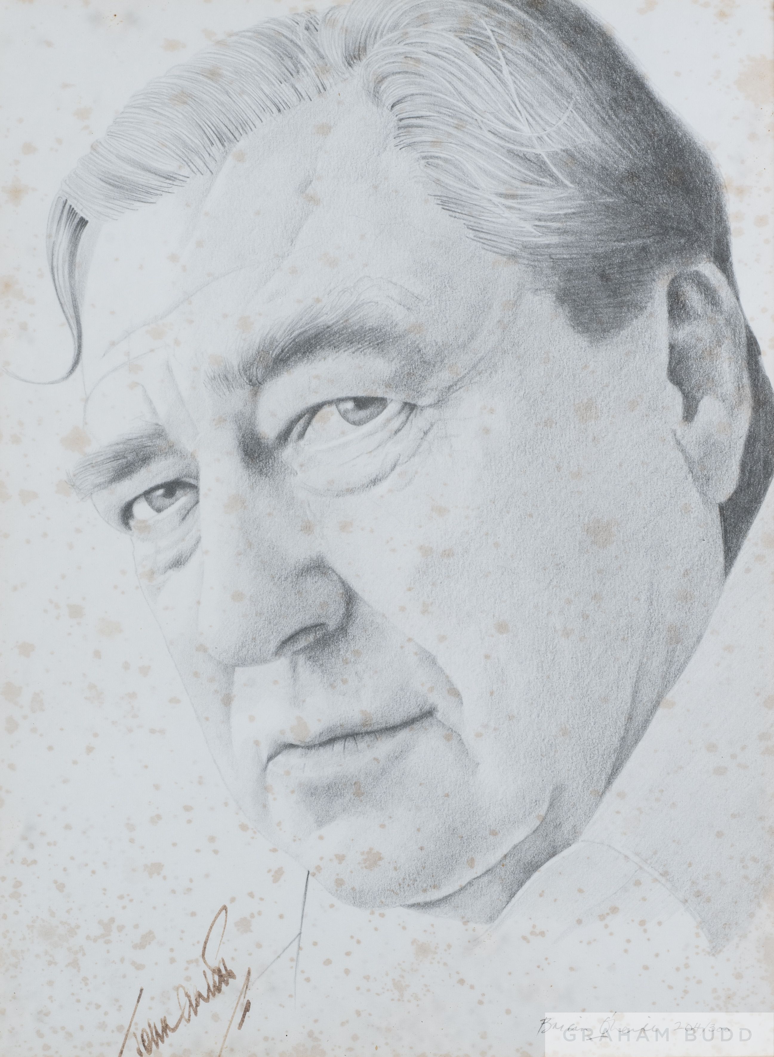 A group of five framed and glazed cricket prints, - Image 3 of 5