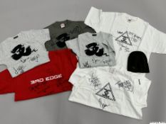 A nice selection of 3rd Edge tour merchandise