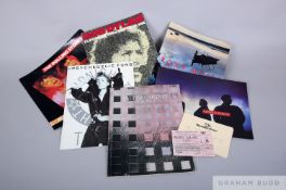 Six Concert Tour programmes from the 1980s and 90s