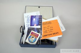 A fine selection of Chris De Burgh Tour memorabilia