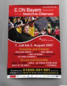 Three large Chris De Burgh tour posters