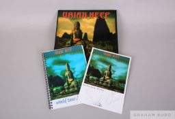 Uriah Heep - Wake the Sleeper 2008-09 World Tour programme and official Tour intinery