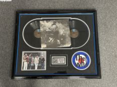 A framed and signed copy of The Who's Quadrophenia