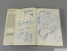 An autographged copy of Roger Mortimer's The Encyclopaedia of Flat Racing,
