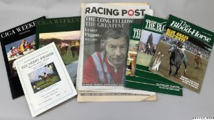 Collection of horse racing journals and magazines, with publication dates between 1905 and 2022,