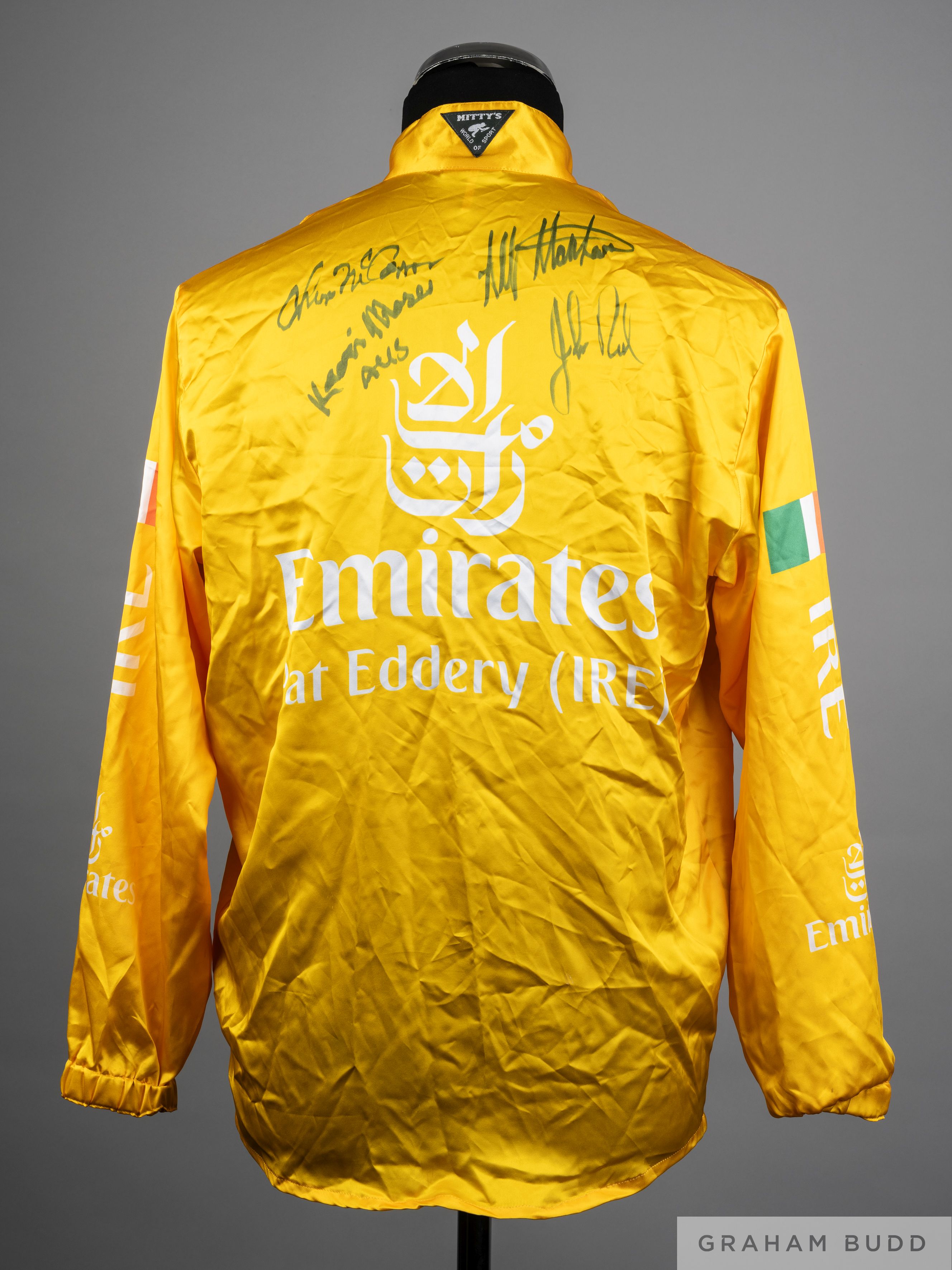 Memorabilia from the 1994 Dubai International Jockeys' Challenge including a trophy presented to Pat - Image 3 of 3