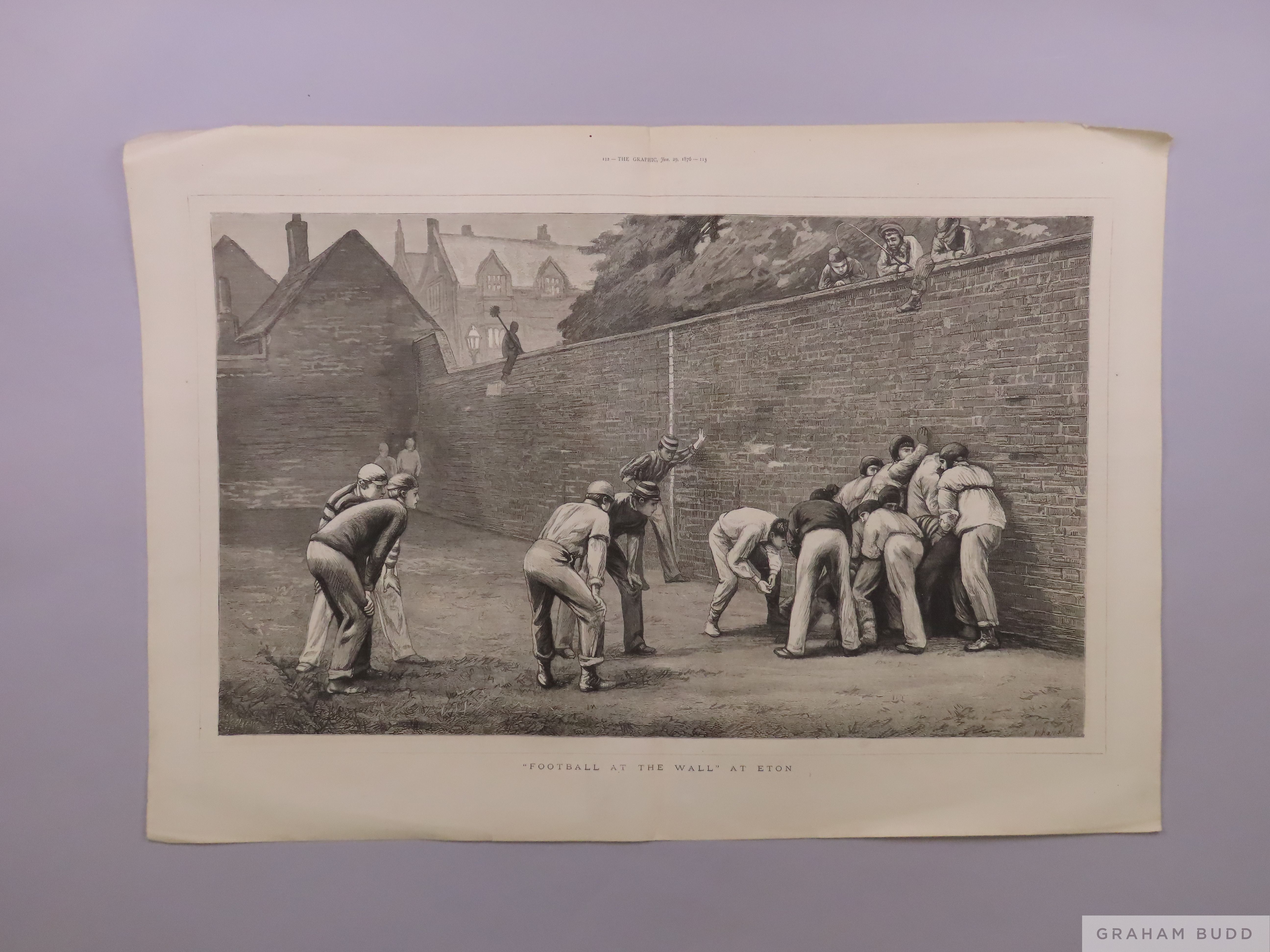 After Leslie Ward, Football at the Wall at Eton - Image 2 of 2