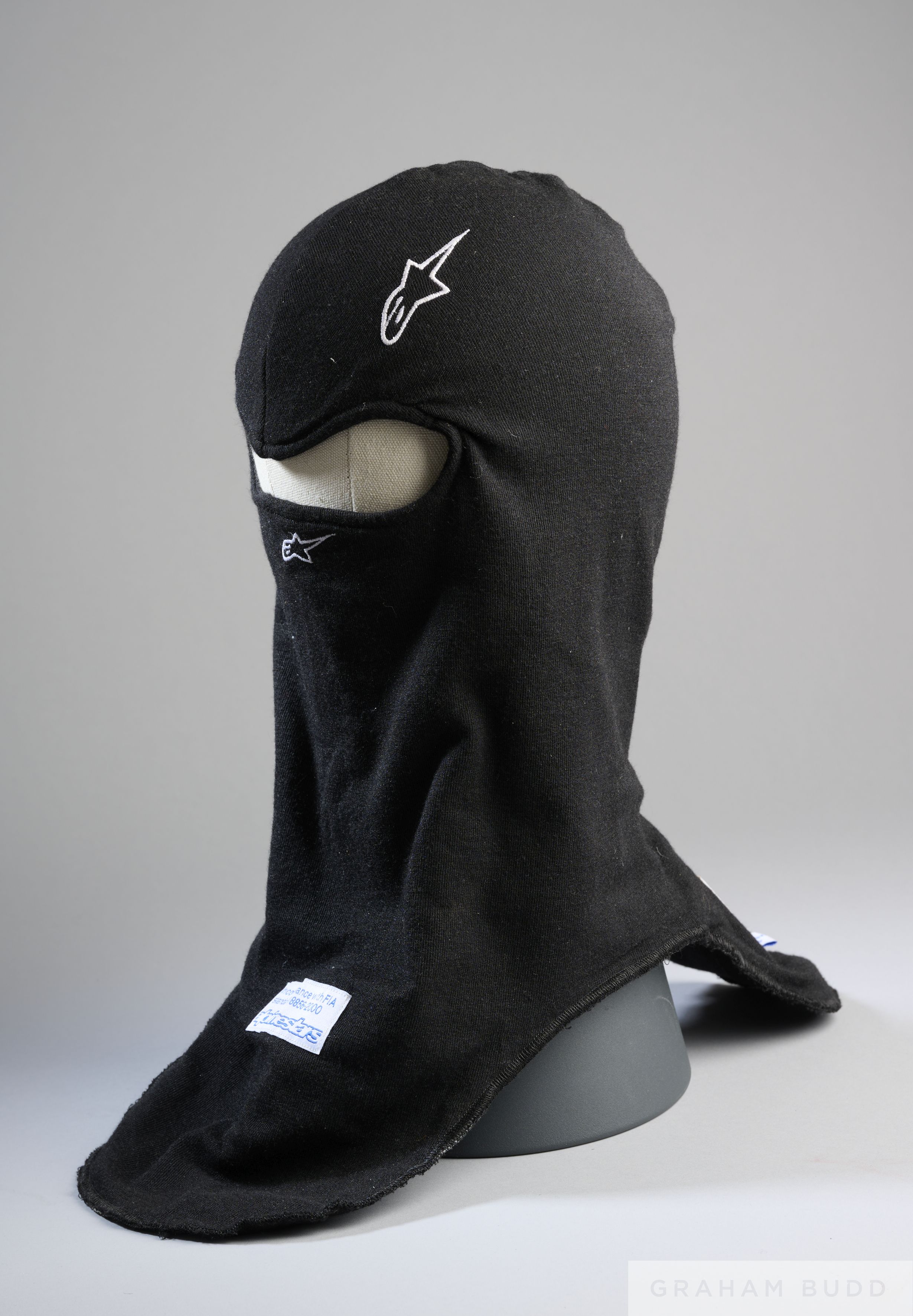 Black BAR Honda mechanic Nomex balaclava