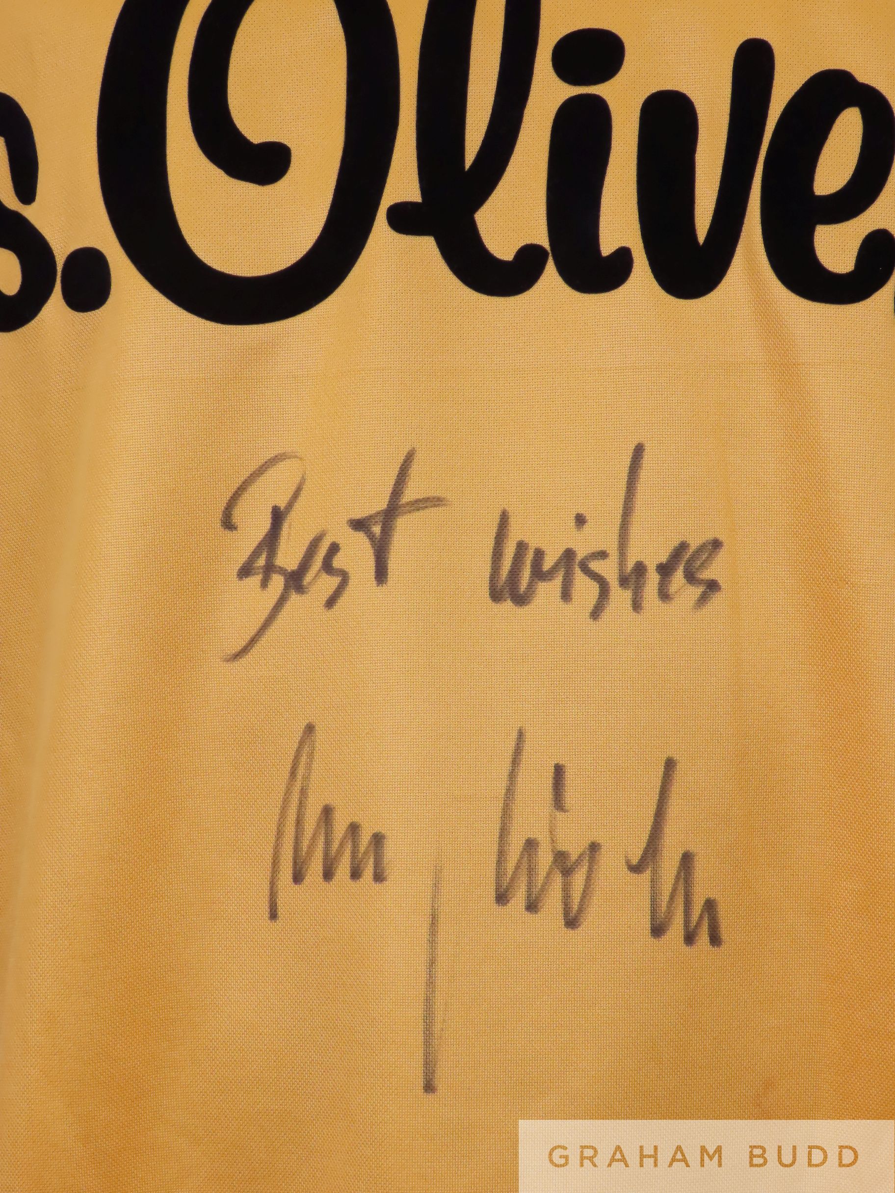 Andreas Moller gold and black No.10 Borussia Dortmund short-sleeved shirt, 1999-2000 - Image 3 of 3