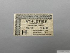 A 1928 Olympic ticket