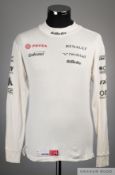 Pastor Maldonado raced used Williams nomex top