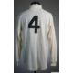 Wade Dooley white No.4 England International rugby shirt, late 1980s - Image 2 of 2