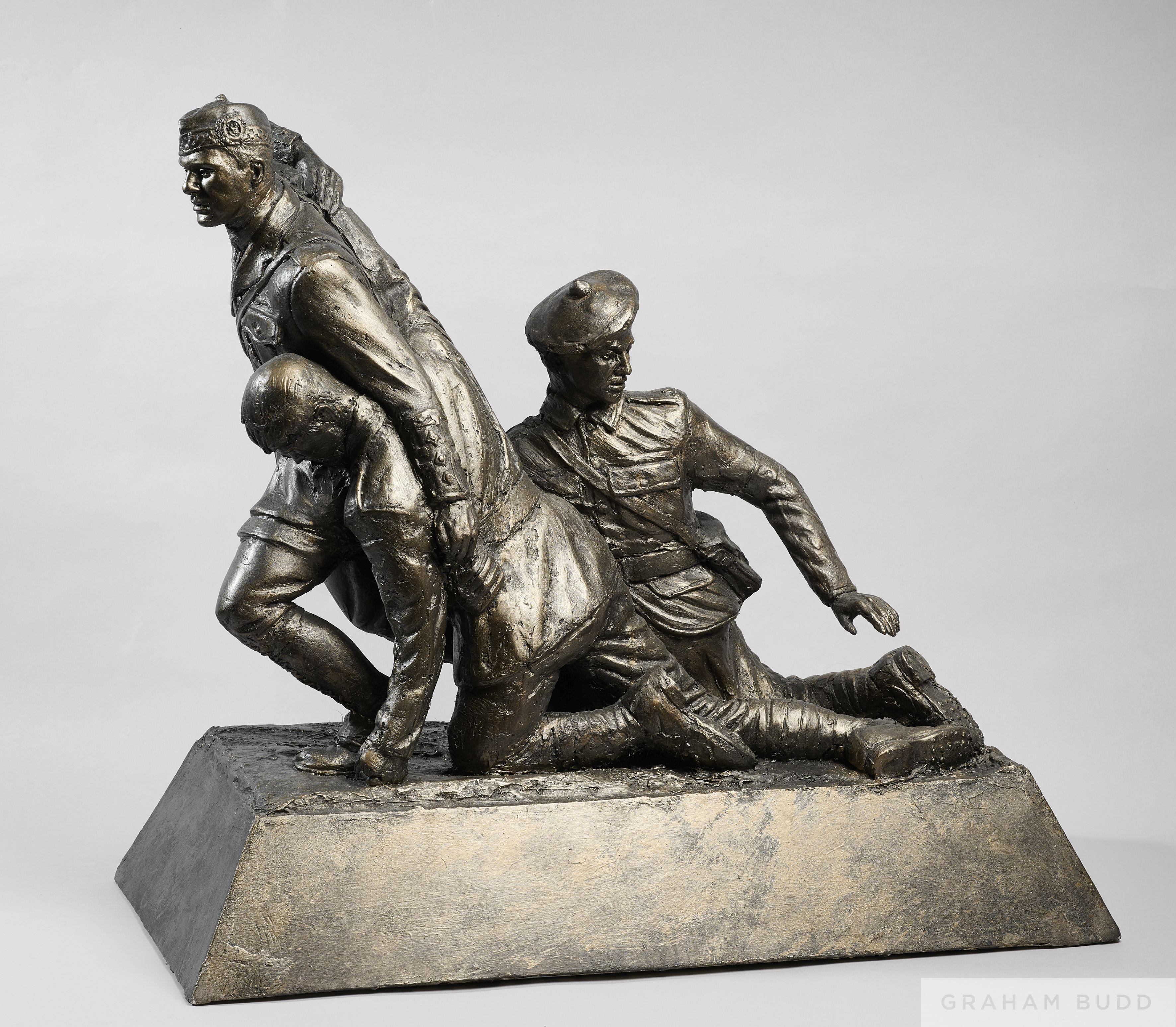 Tom Murphy, Captain Noel Chavasse VC plus Bar VC Memorial statue maquette,