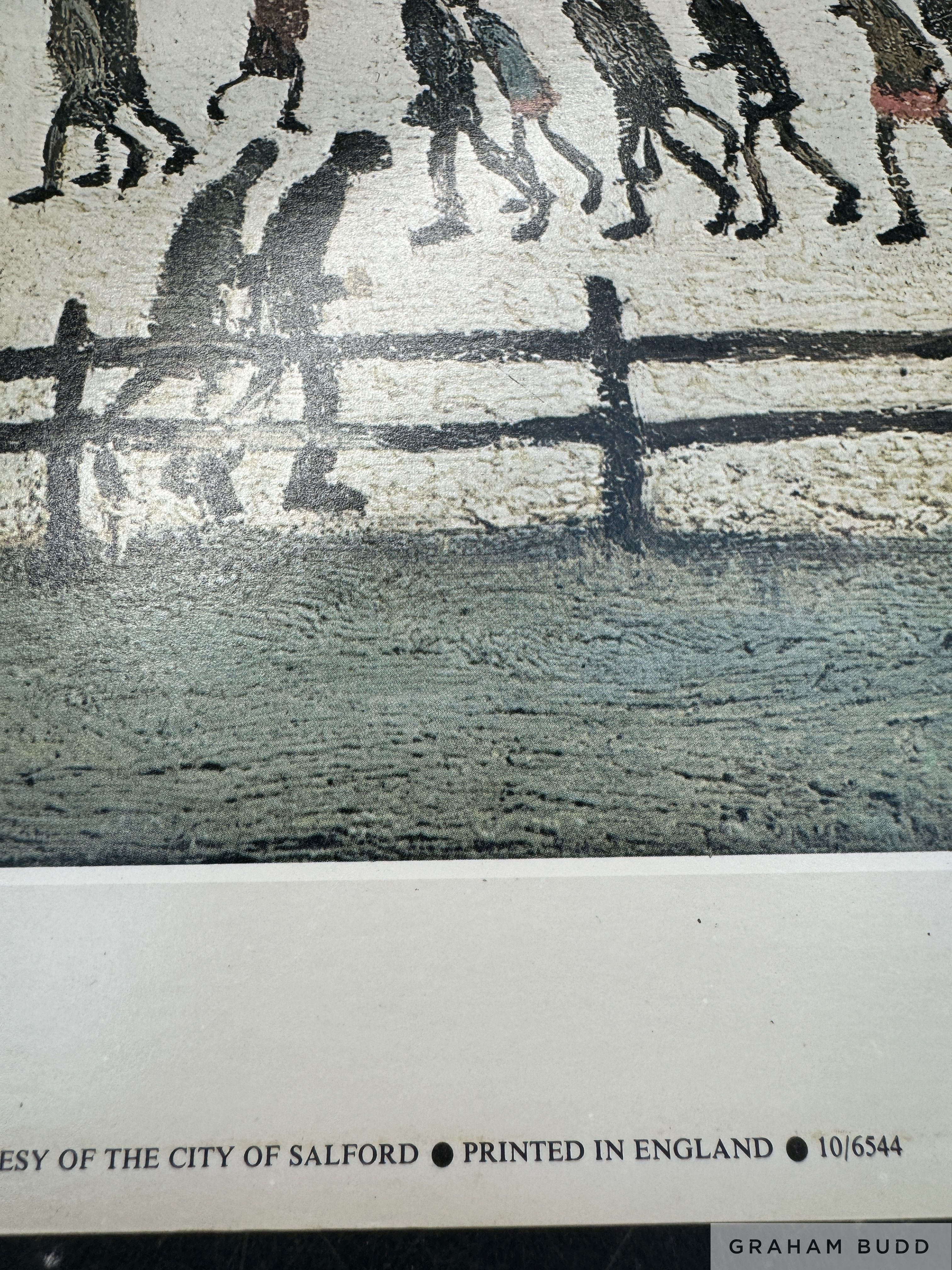 Laurence Stephen Lowry RBA RA 'Coming from the Mill', 1976 - Image 3 of 4