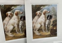 Joseph Sulkowski 'English Setters', 1998