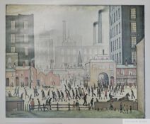 Laurence Stephen Lowry RBA RA 'Coming from the Mill', 1976