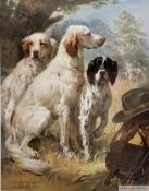 Joseph Sulkowski 'English Setters', 1998