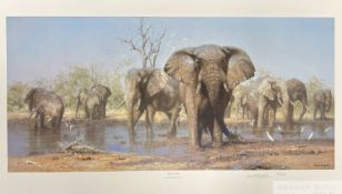 David Shepherd CBE FRSA FGRA 'Happy Time', 2005