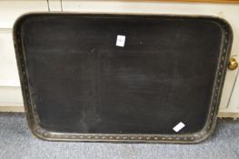 A Toleware tray.
