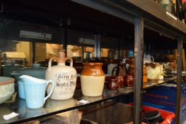 A large quantity of Denby and other decorative china and glass.