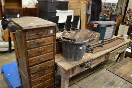 Miscellaneous tools, tool chest etc.