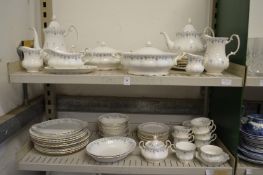 A quantity of Royal Albert Memory Lane china.