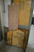 Various folding screens etc.
