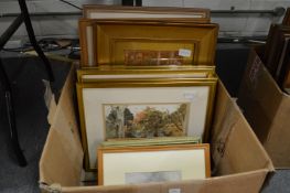 A small group of watercolours.