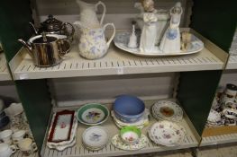 A quantity of decorative china.