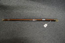 Three military swagger sticks, two officers training corps, the other for Brownlows Punjabis.