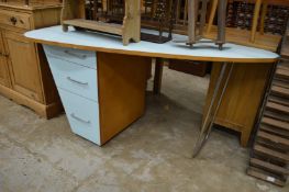 A stylish modern desk.