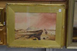 Henry Barlow Carter, South of Runswick Bay, Yorkshire, watercolour, signed.