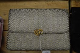 A ladies evening bag.