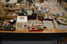 A large quantity of decorative ornamental china and collectables.