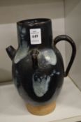 An unusual Chinese pottery ewer or jug.