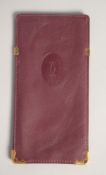 A CARTIER LEATHER SPECTACLE CASE.