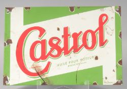 A NOVELTY RECTANGULAR ENAMEL SIGN 
