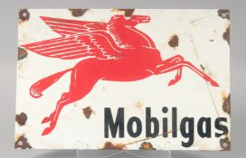 A NOVELTY RECTANGULAR ENAMEL SIGN 