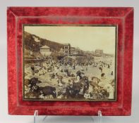 A 19TH CENTURY PHOTOGRAPH OF SCARBOROUGH.