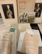 [ROYALTY] a collection of material ex-libris C. C. Johnson, a senior Post Office official incl. a