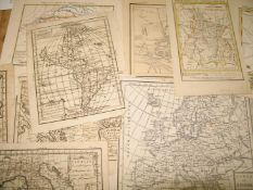 [MAPS] small collection of 18th c. & later maps (Q).