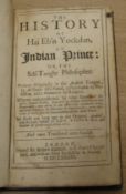 [IBN TUFAYL] [POCOCKE (E.) & ASHWELL (T.) translators] The History of Hai Eb'n Yockdan, an Indian
