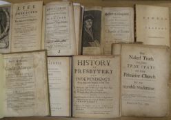 [THEOLOGY] a small collection of books & pamphlets 17th & 18th c., with all faults (Q).