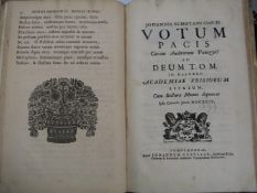 [ENGLISH RESTORATION PERIOD SAMMELBAND] [4 titles in folio, as under] folio, contemporary vellum (