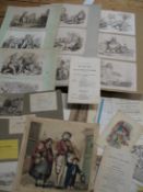 [PRINTS] misc. prints incl. INDIA views after T. Landseer & Capt. Mundy, L., J. Murray, 1832; &